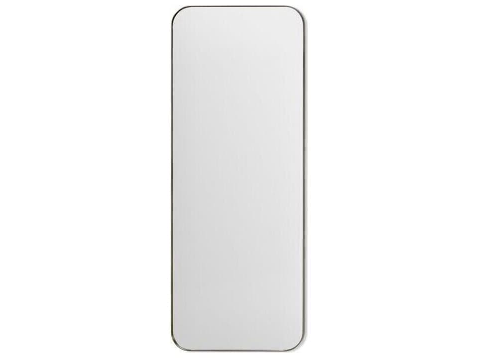 Aalina Grand Floor Mirror in Brushed Brass