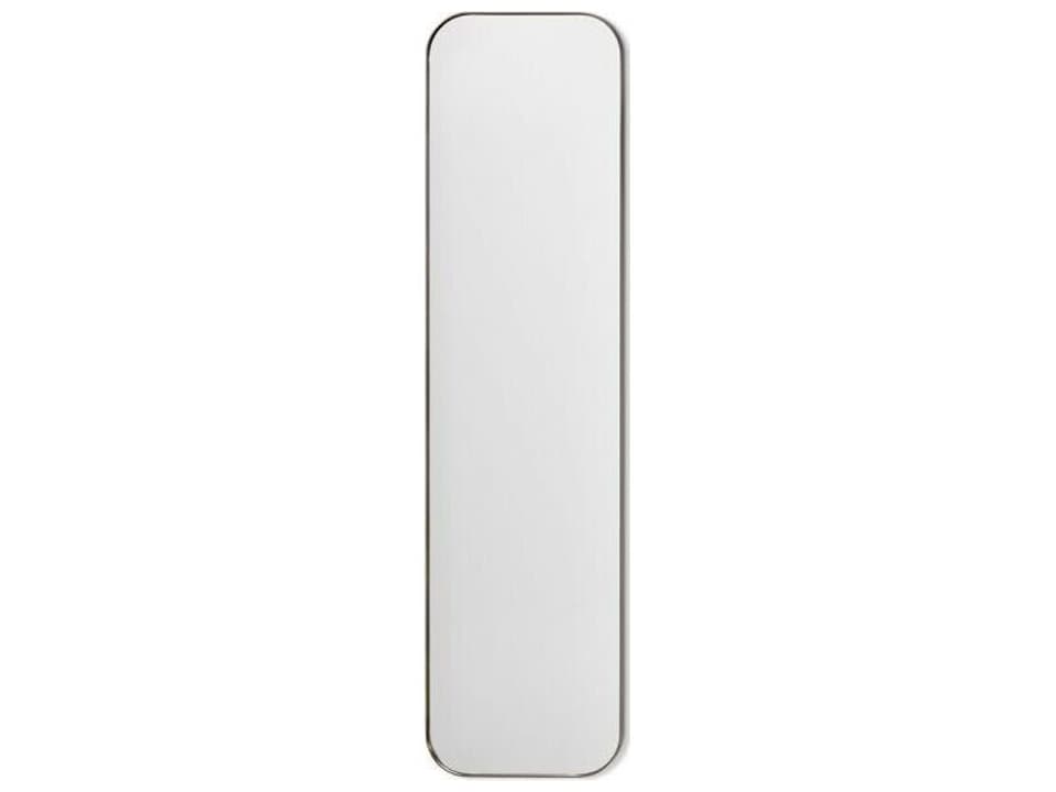 Aalina Brushed Brass Floor Mirror