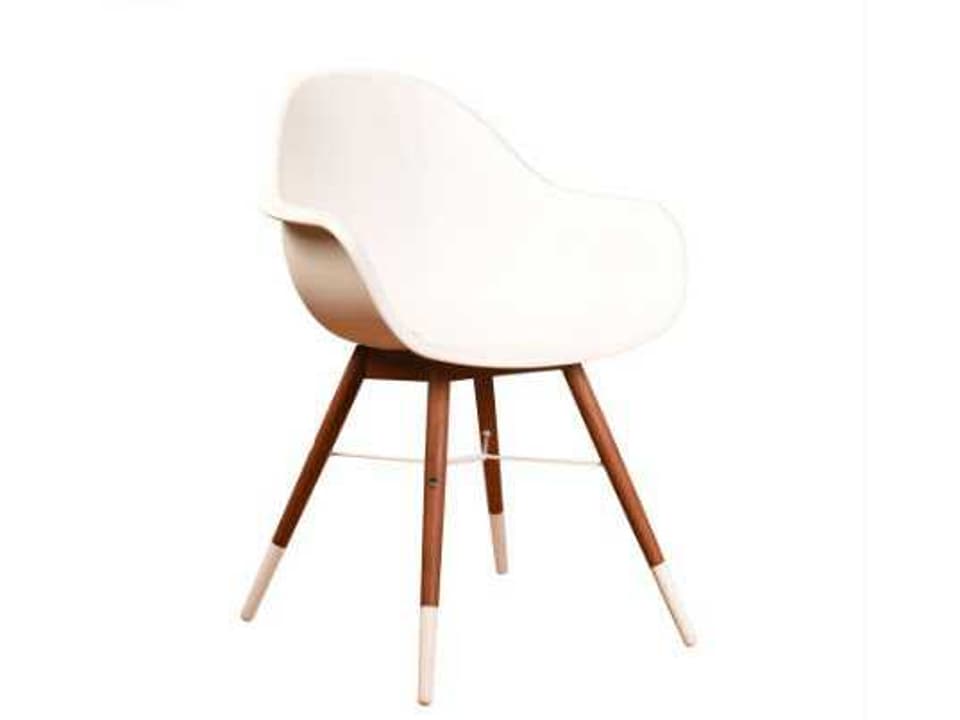 Amazonia Charlotte Eucalyptus Deluxe 4 Piece Armchair Set White Set of 4 Chairs