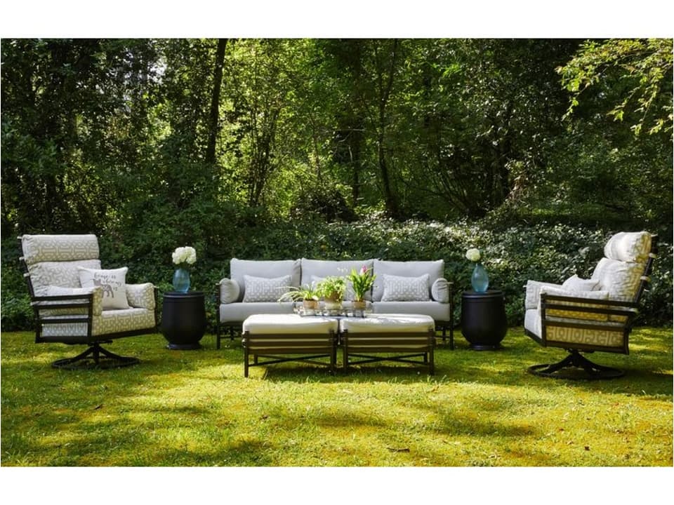 Lancaster Aluminum Cushion Lounge Set
