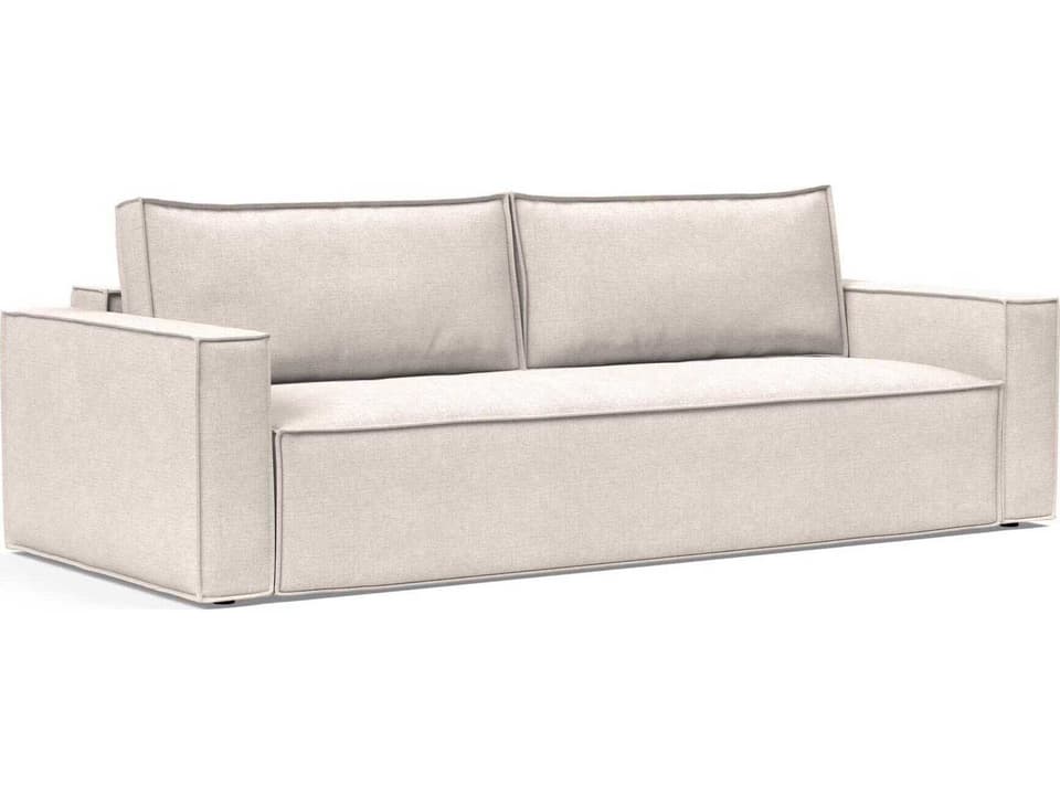 Newilla Adario Basmati Beige Upholstered Sofa Bed
