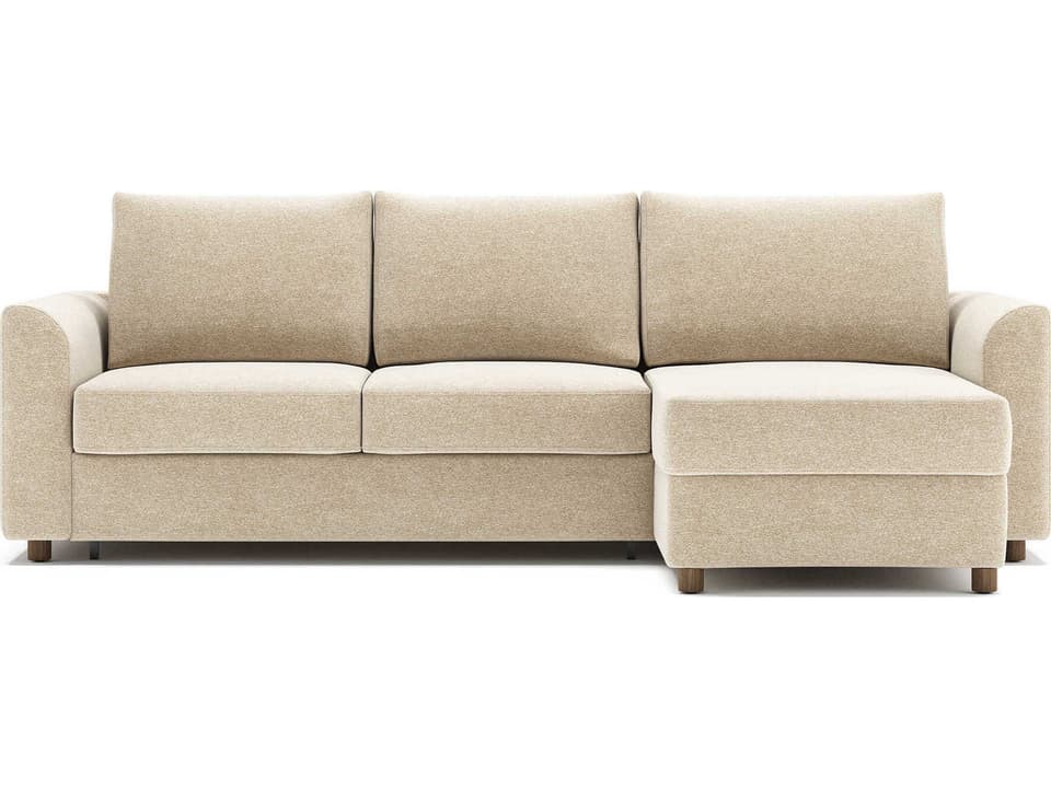 Neah Halifax Antique Beige Upholstered Sofa Bed