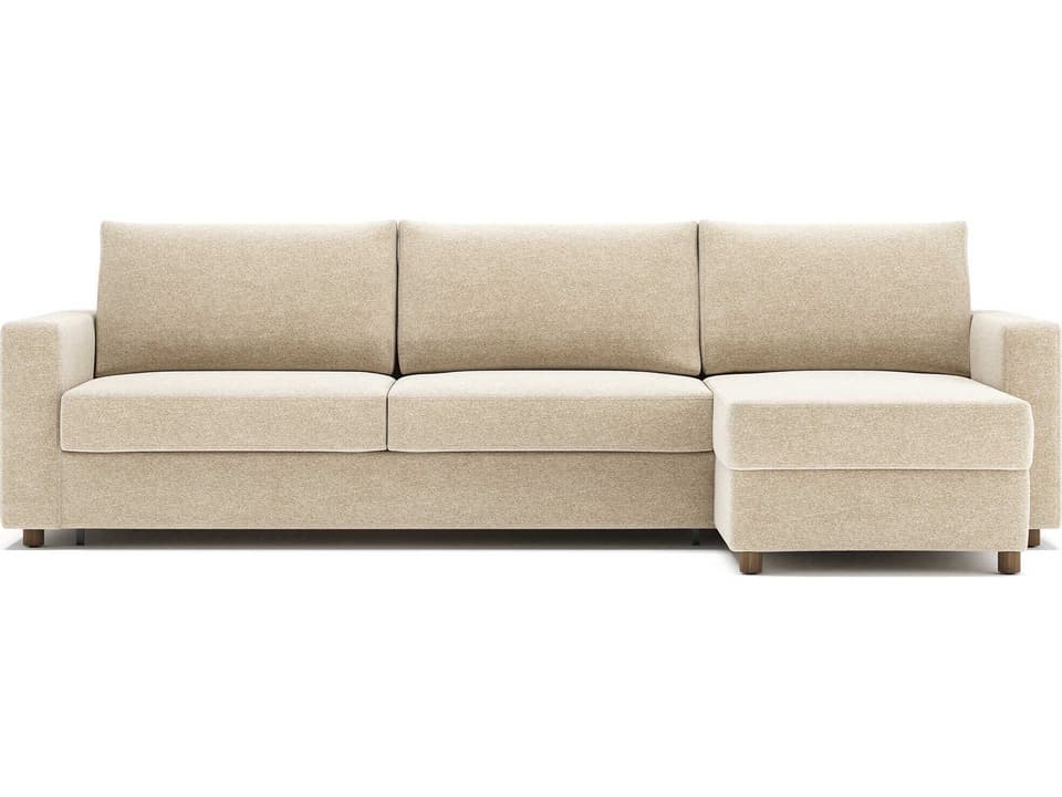 Neah Halifax Antique Beige Upholstered Sofa Bed