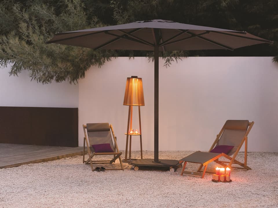 JCP01 15 Foot Aluminum Centerpost Crank Lift Octagon Outdoor Umbrella