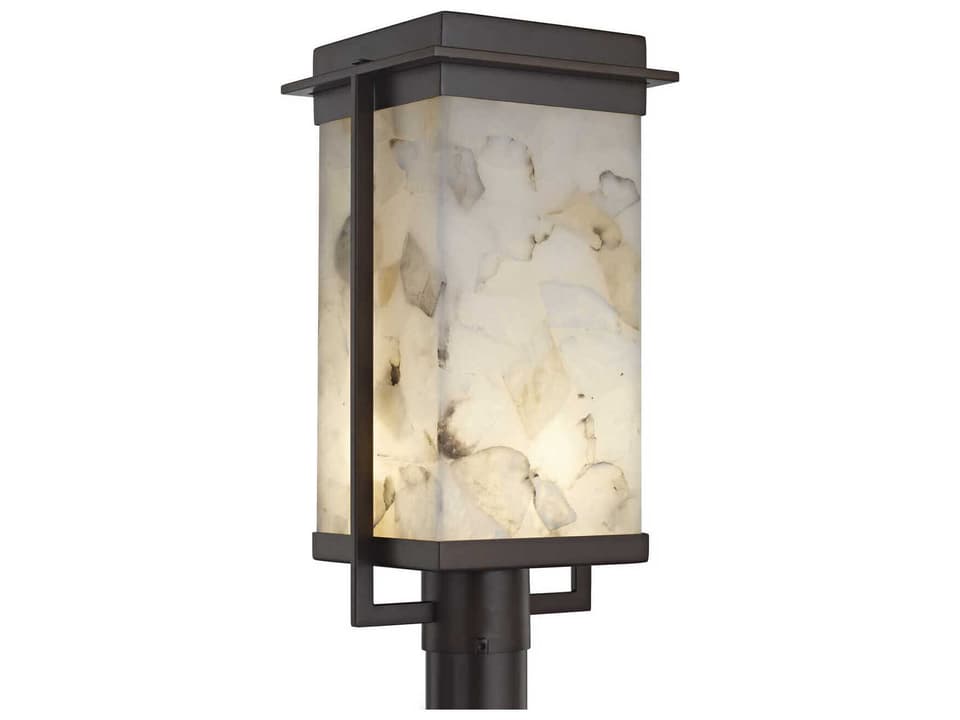 Alabaster Rocks Pacific LED Outdoor Post Light
