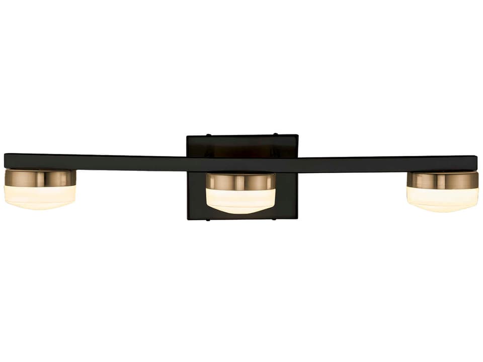 3-Light Fusion LED Bathroom Vanity Light