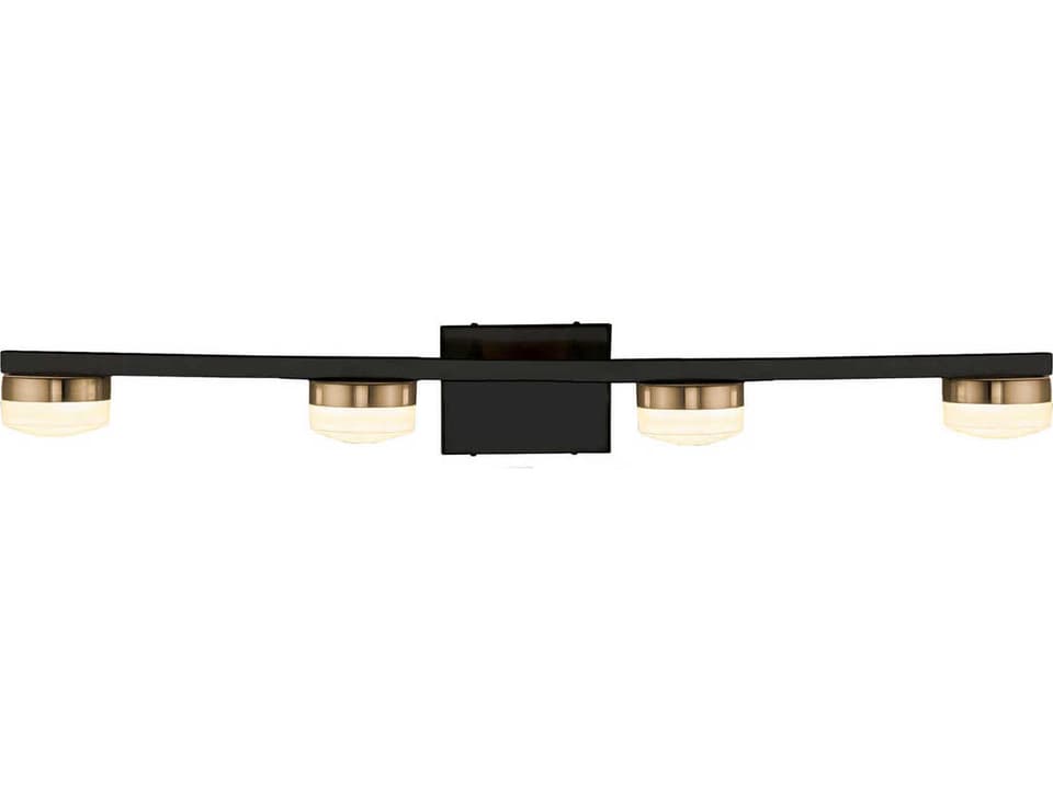 Fusion Puck 4-Light LED Bathroom Vanity Light