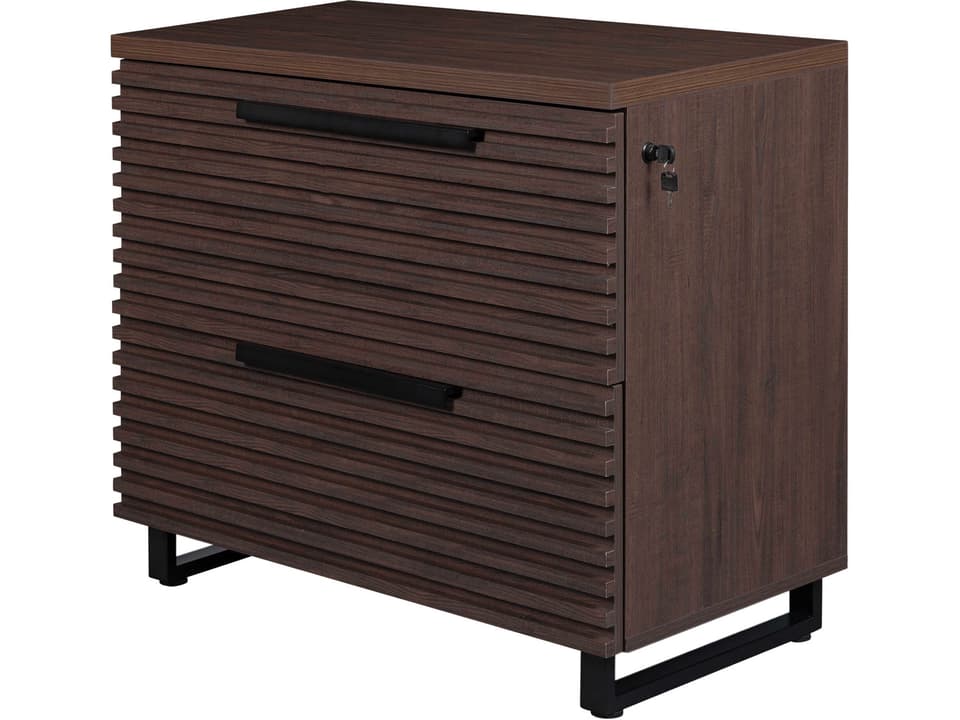 Bisana Brown File Cabinet
