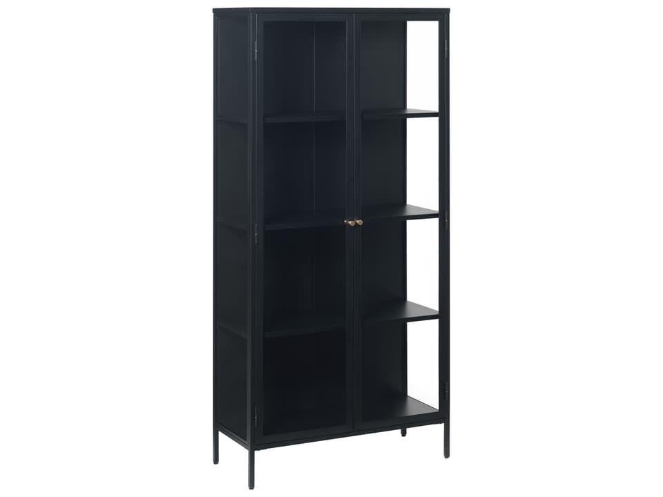 Altair Black and Golden Display Cabinet