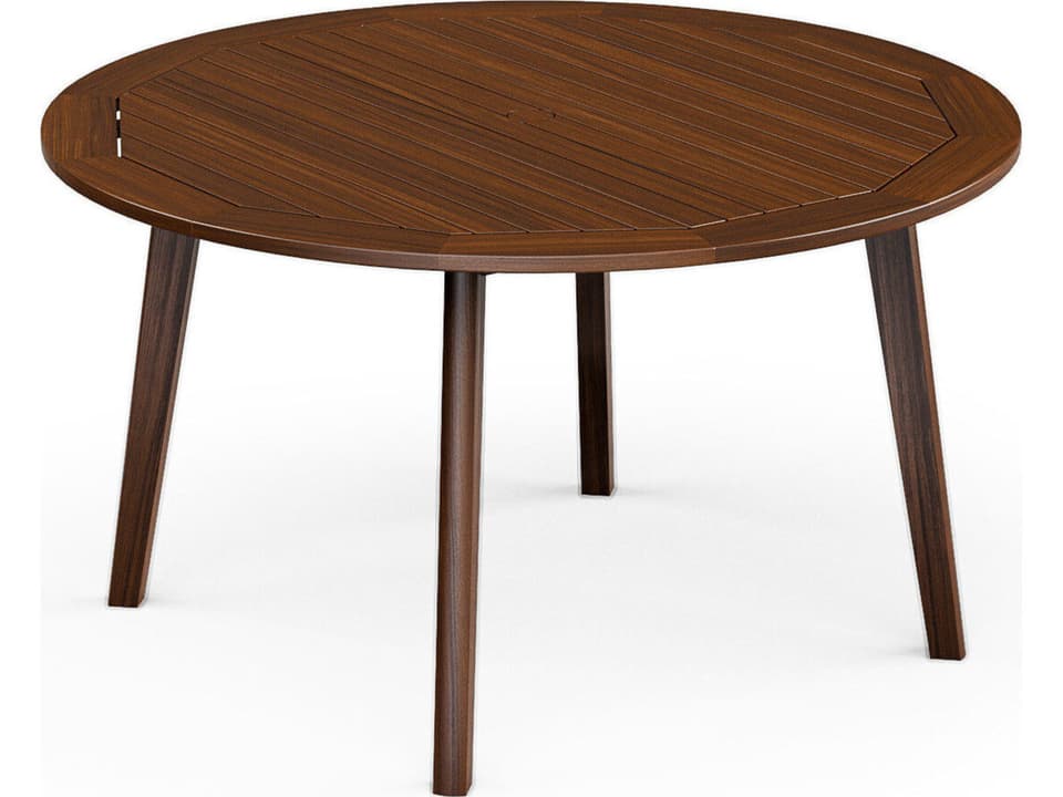 Foundations 52 Inch Round Ipe Dining Table