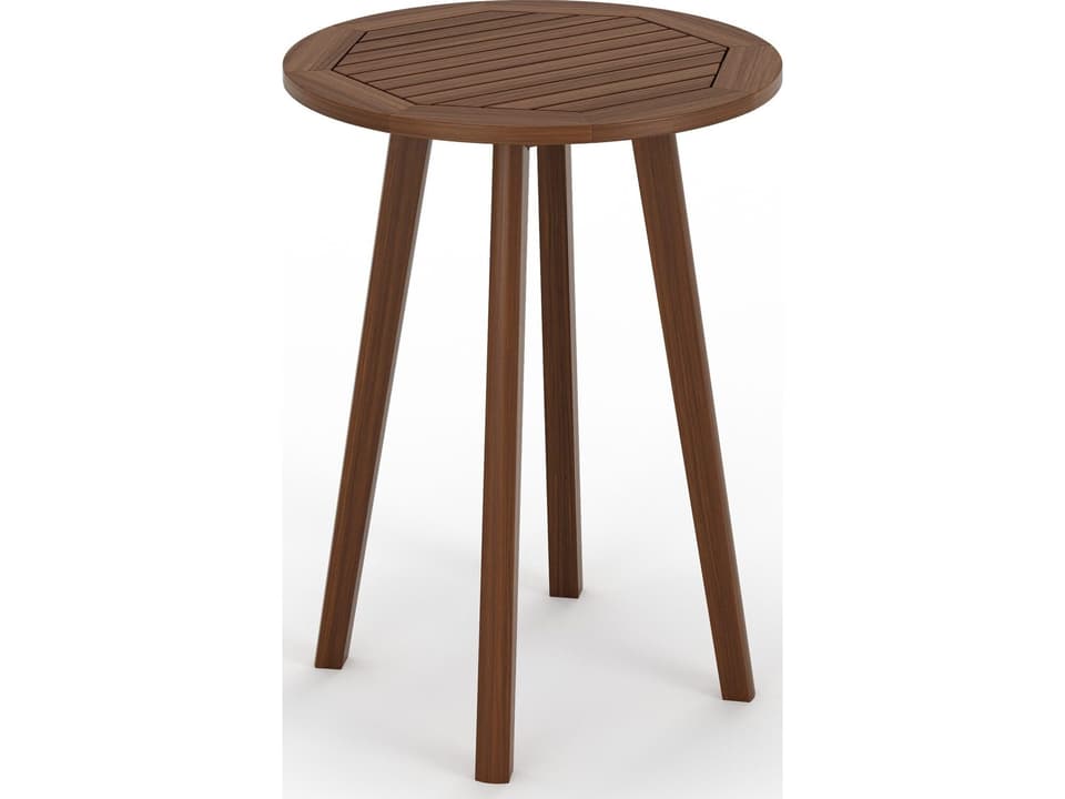 Foundations 28 Inch Round Ipe Bistro Table