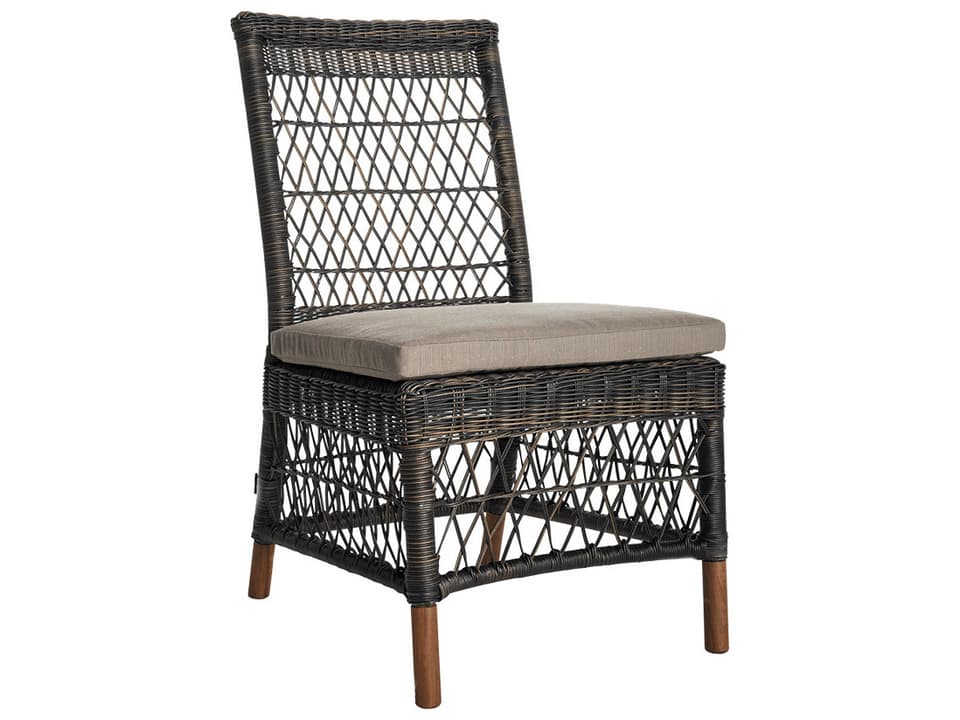 Vintage Side Chair with Viro Fiber and IPE Accents