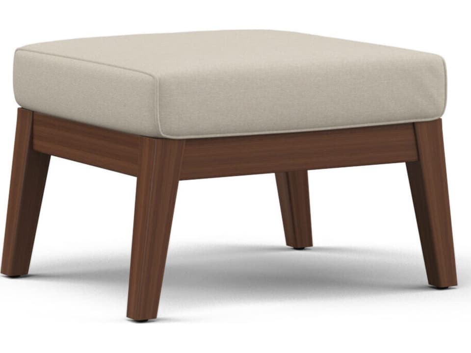 Sky Ipe Ottoman with Sunbrella Cushion