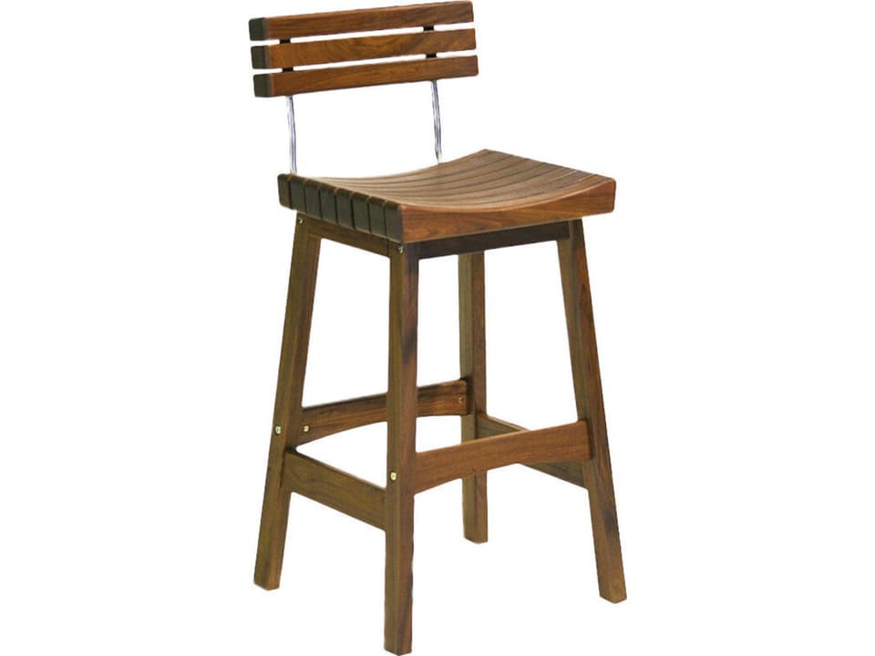 Furniture Heritage IPE Sunset Bar Stool with Back