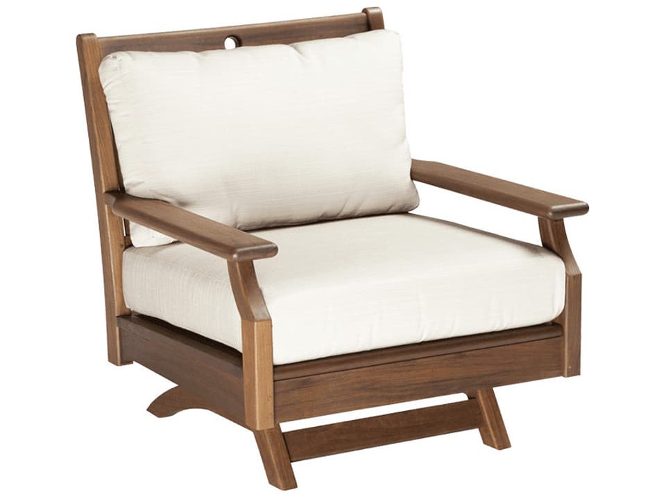 Opal Swivel Rocker Modern Ipe