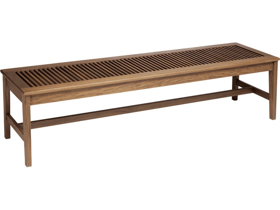 Opal 72-Inch Backless Bench Ipe Wood