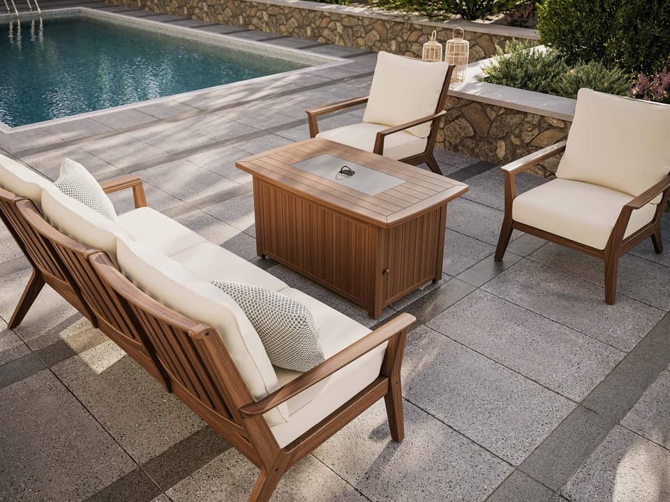 Furniture Sky IPE Lounge Set