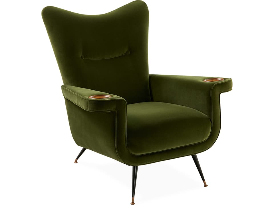 Pierre Green Accent Chair