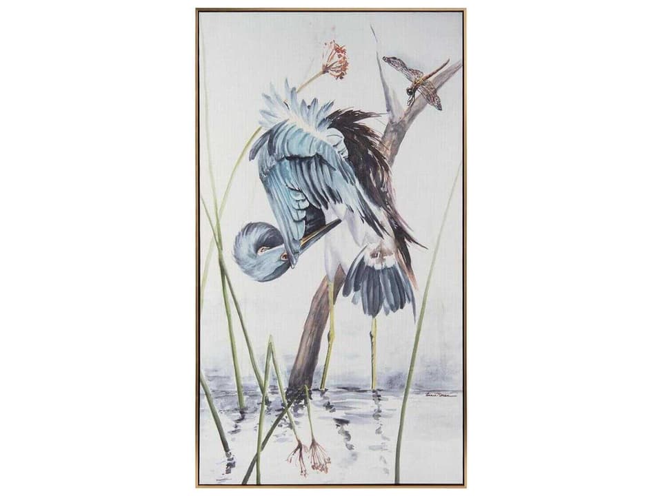 Annie Moran's Sanctuary II Framed Print Wall Art with Gold Gallery Frame