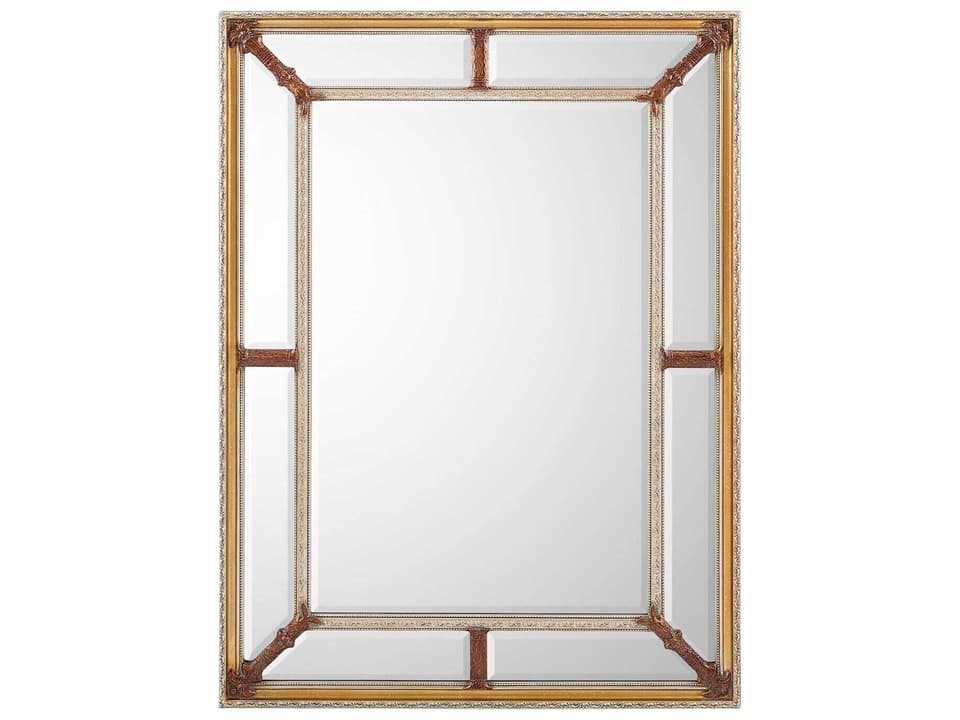 Richland Multi Beveled Wall Mirror with Gold Frame