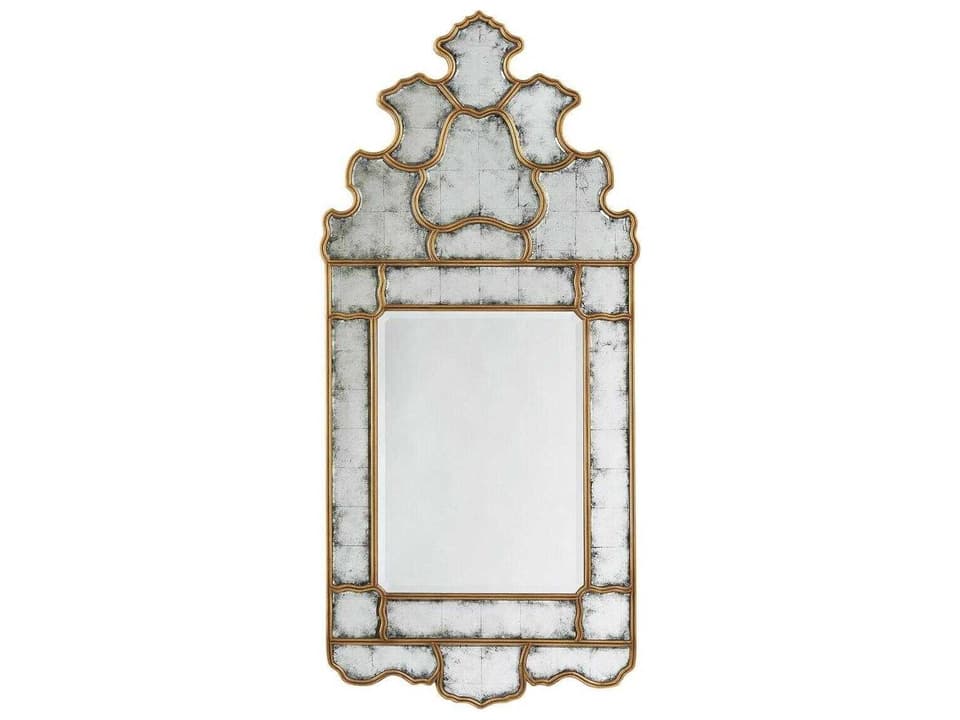 Isabella Mirror with Antiqued Gilt Frame