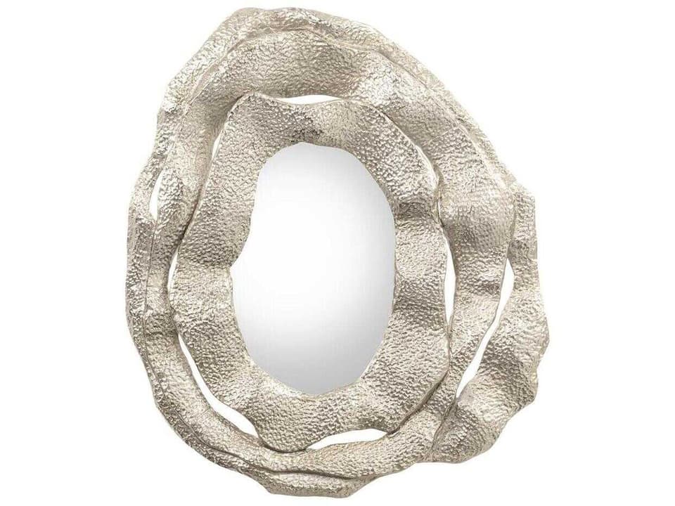 Brutalist Triple Frame Nickel Mirror