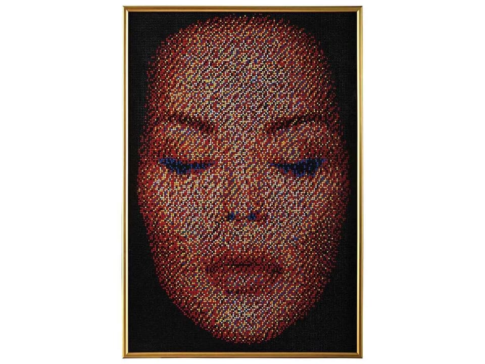 Mark McDowell's Rumination Wall Art with Neutral Frame