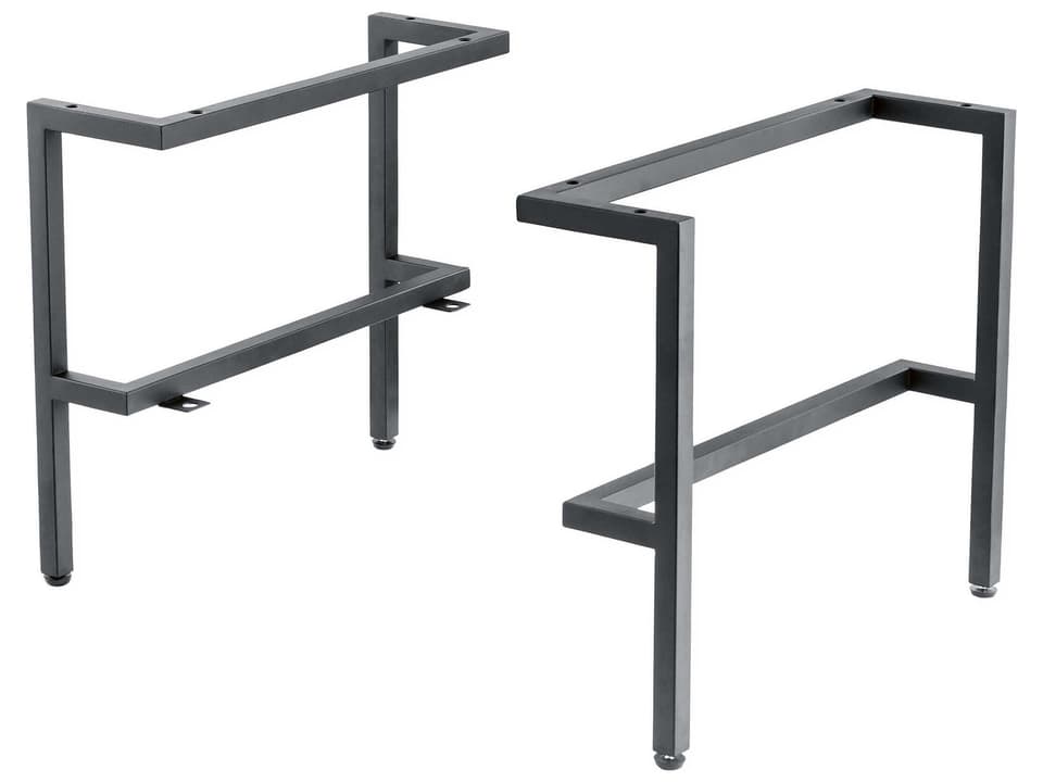 Milan 18-Inch Stainless Steel Vanity Base in Matte Black