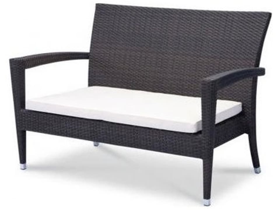 Sobe Deluxe Wicker Loveseat