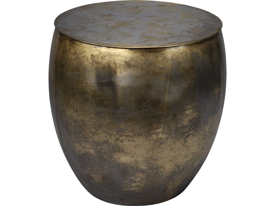 Maitland Smith Alligator Verdigris Occasional Table — Marquetry