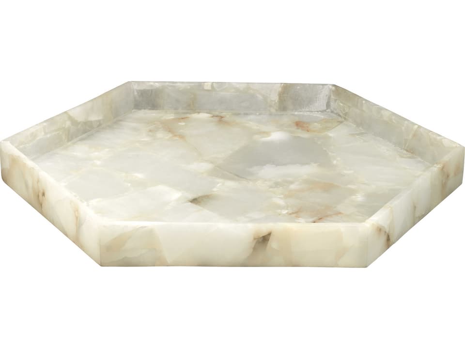 Antonia Alabaster Large Tray