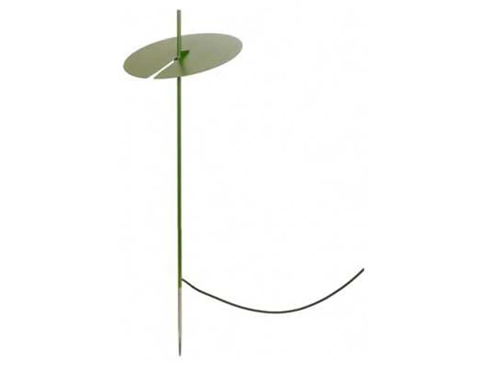 Xana Outdoor LED Floor Lamp in Matte Green