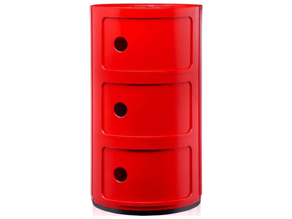 Componibili Red Storage Rack