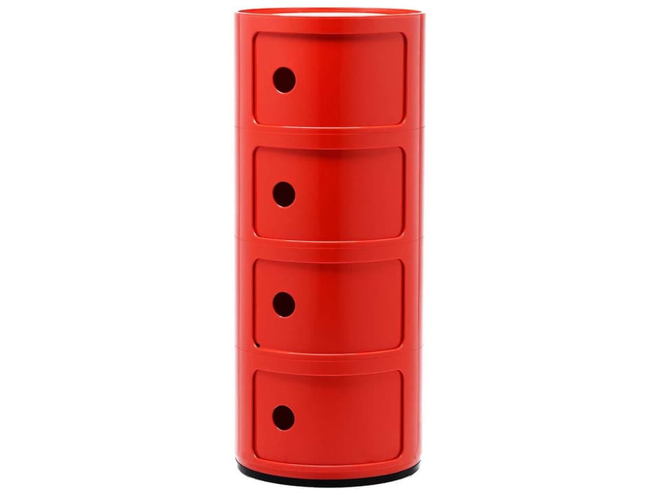 Componibili Red Storage Rack