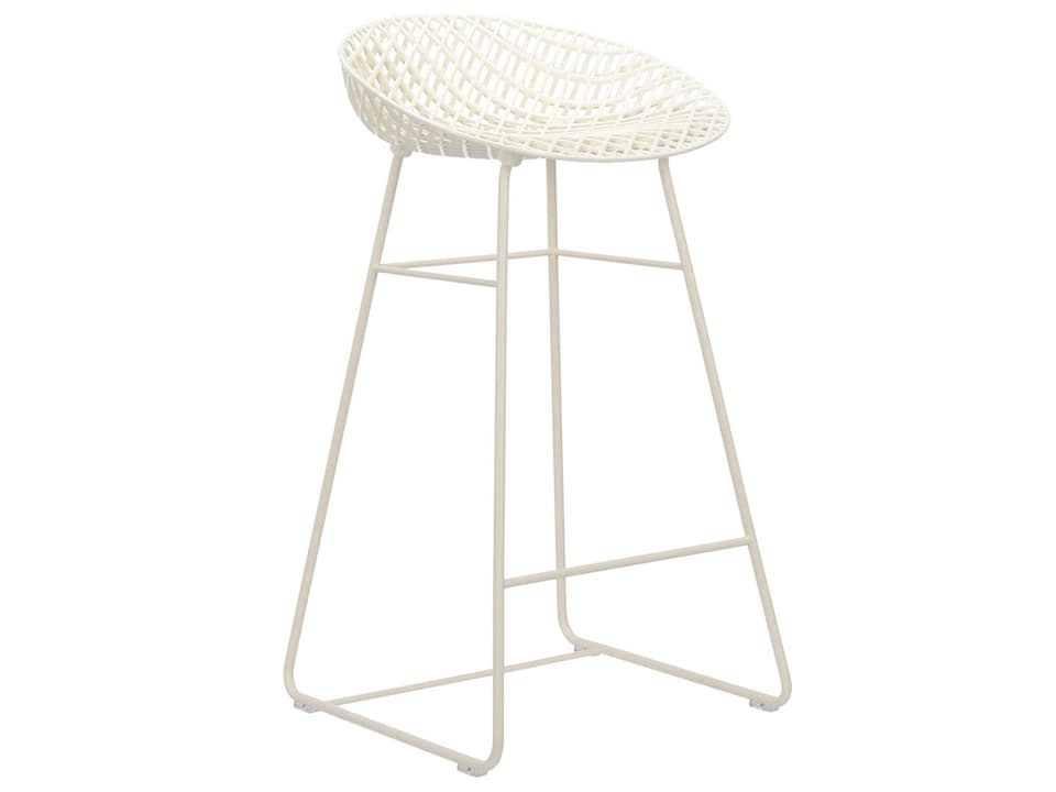Smatrik Metal Recycled Plastic Bar Stool