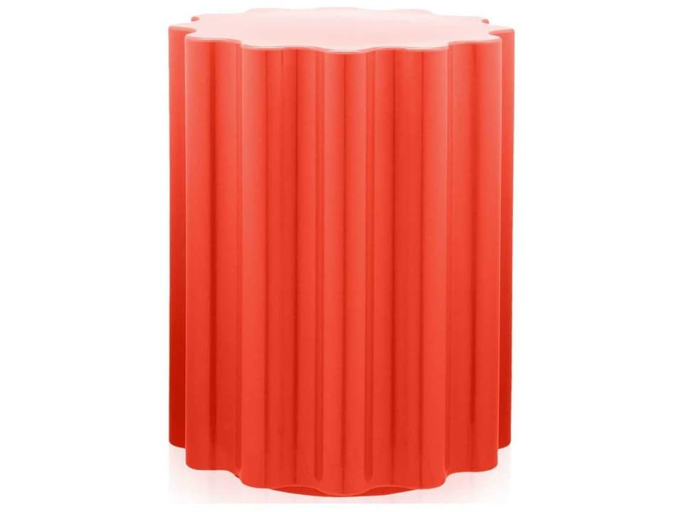 Colonna Red Resin Dining Chair