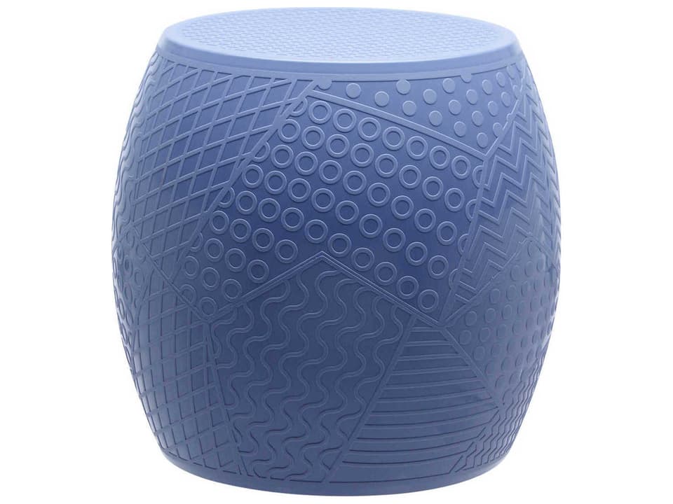 Kartell Roy Resin Stool in Blue