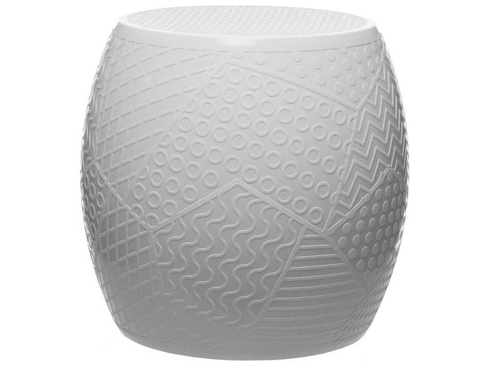 Roy Thermoplastic Technopolymer Stool in White