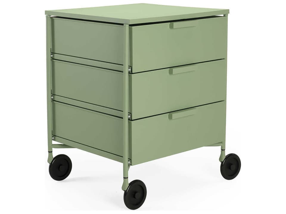 Mobil Pale Green File Cabinet