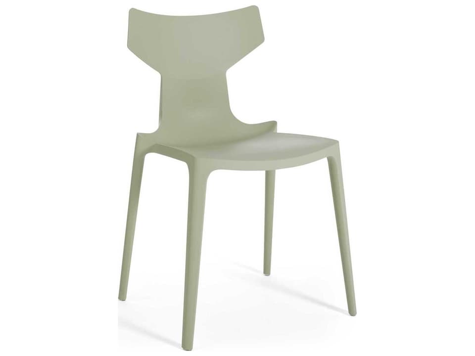Re-chair Green Side Dining Chair  (Sold in 2)