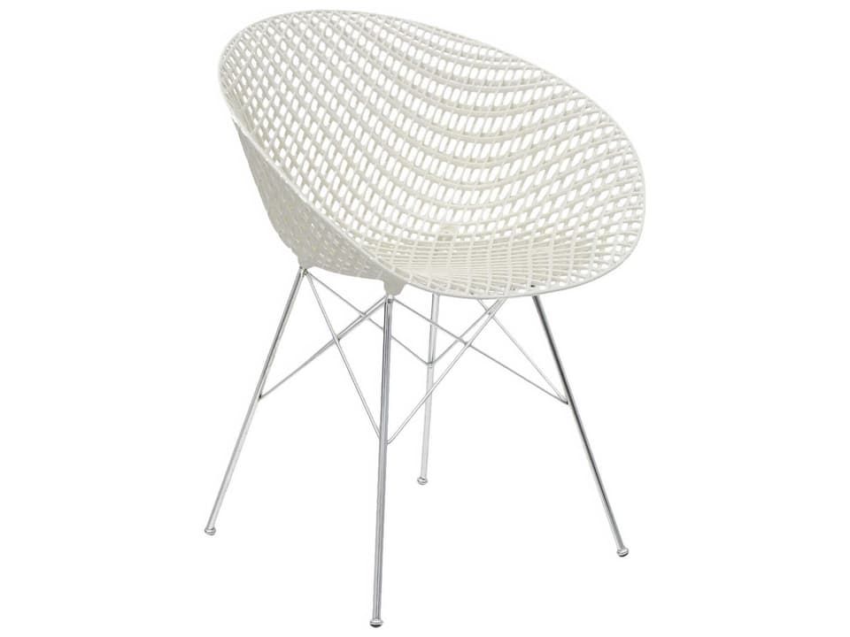 Smatrik Silver Arm Dining Chair  (Sold in 2)