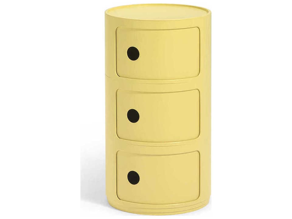 Componibili Bio Yellow File Cabinet