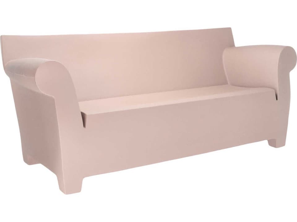 Bubble Club Powder Pink Loveseat