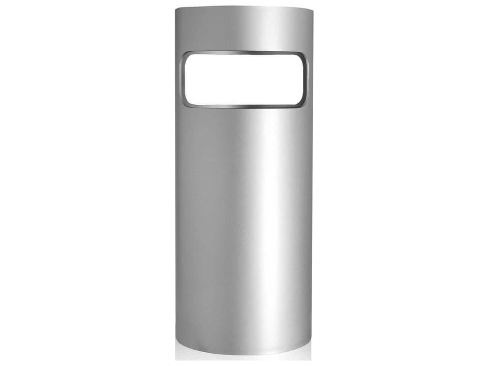 Portaombrelli 7610 Umbrella Stand in Opaque Silver Thermoplastic