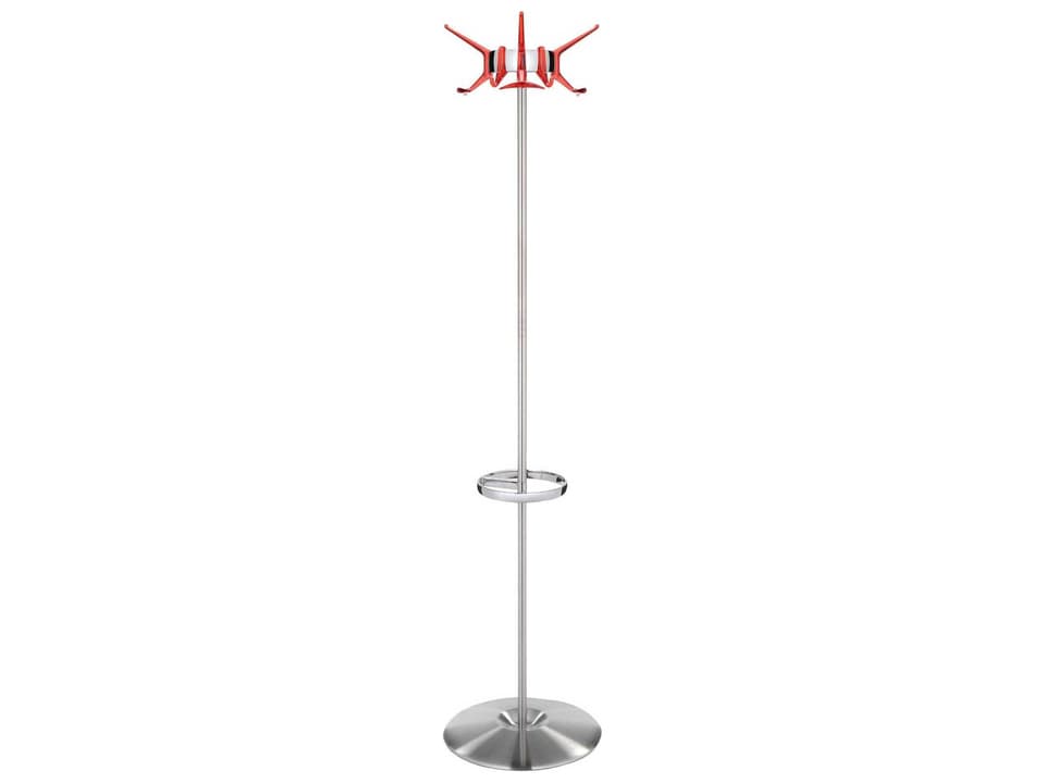 Hanger Orange Red Clothing Stand