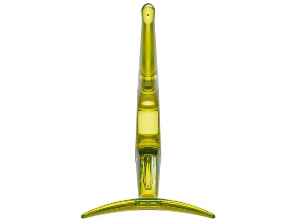 Hanger Citron Yellow Wall Hook Set of 4 Modern Polycarbonate Design by Olaf Von Bohr for Organized Spaces