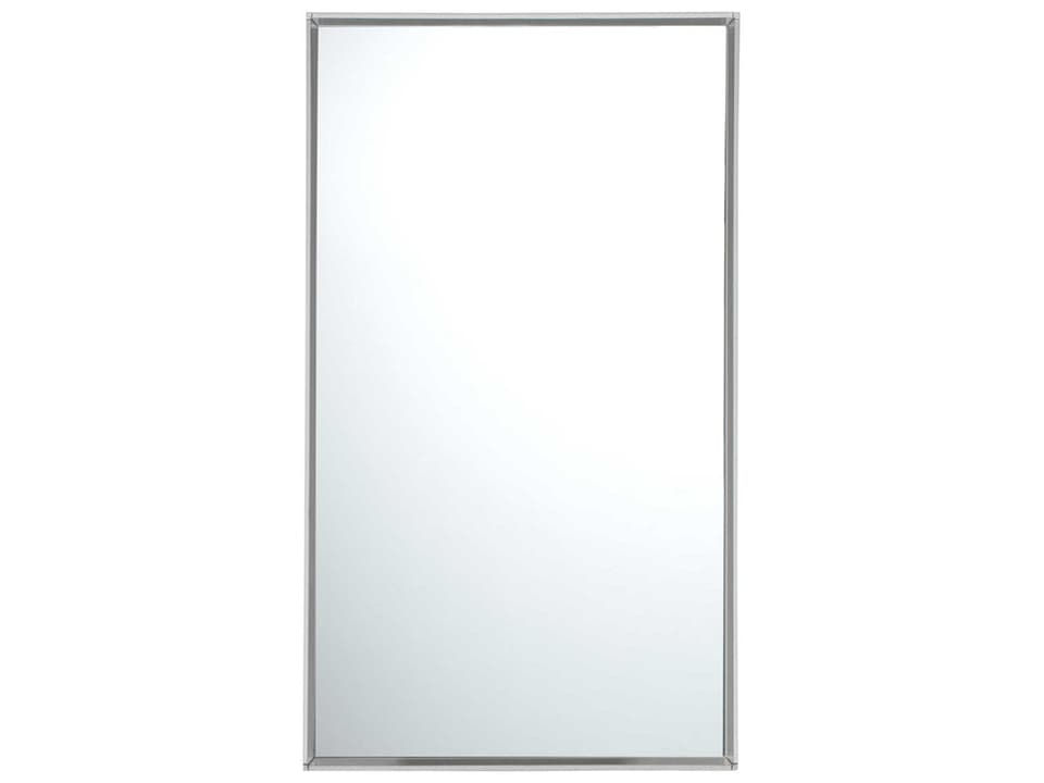 Kartell Only Me Transparent Crystal Rectangular Wall Mirror
