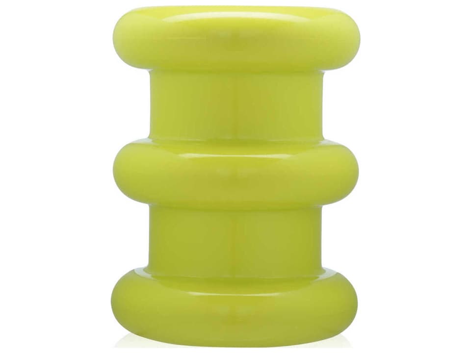 Pilastro Green Accent Stool