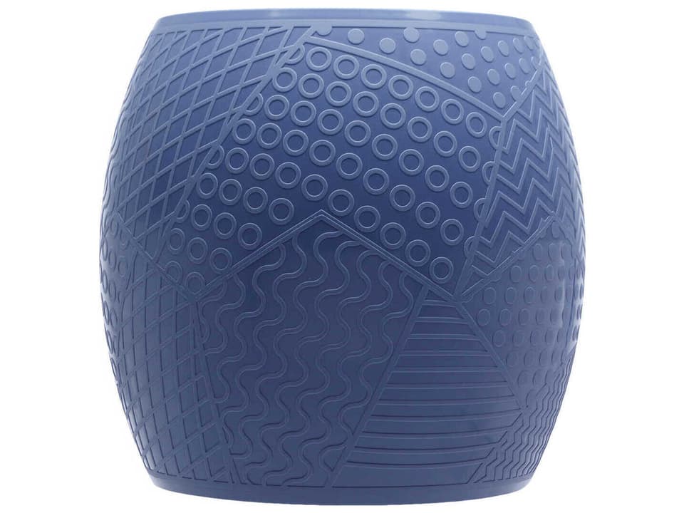 Roy Blue Accent Stool