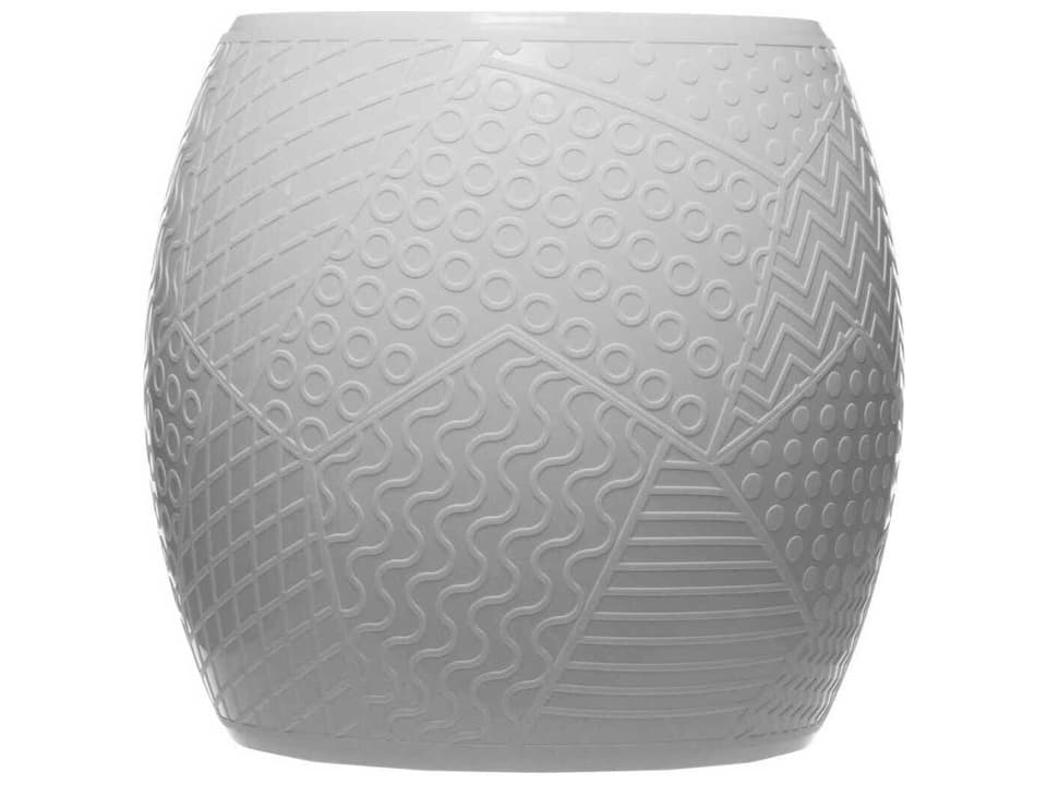 Roy White Accent Stool